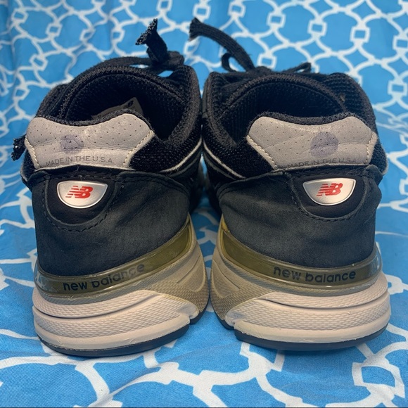 New balance 990v4 Women’s size 6.5 Made in USA Black silver 990 v4 wmns sneakers - Picture 2 of 12